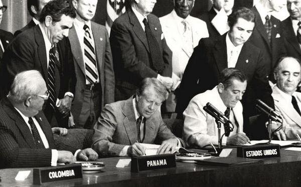 Firma de tratados Torrijos-Carter 