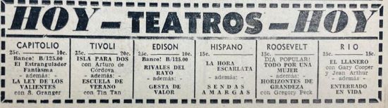 cartelera hispano