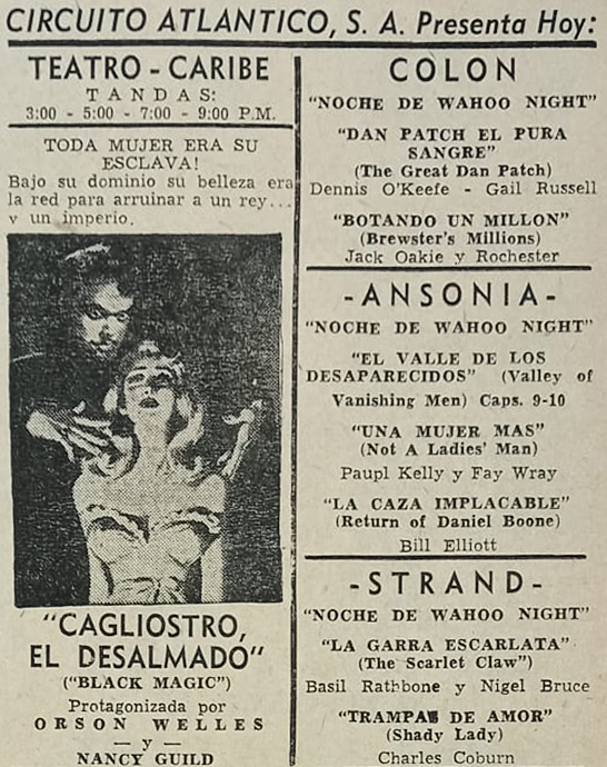 Cartelera 