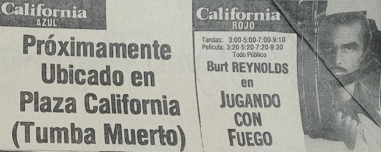 Cartelera de cines california 