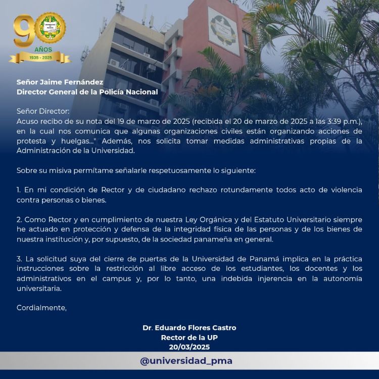 respuesta  ala policia