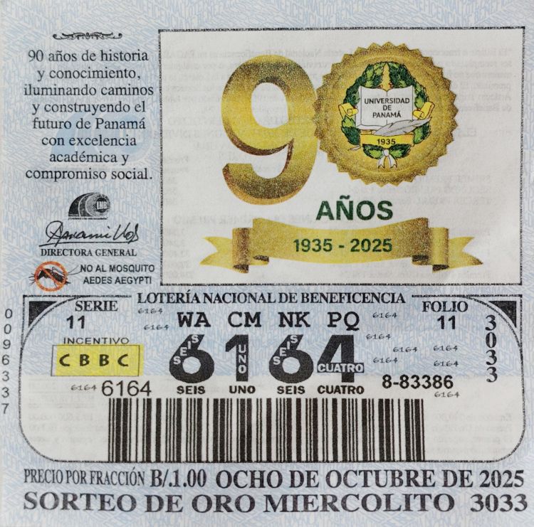 billetes 90 años