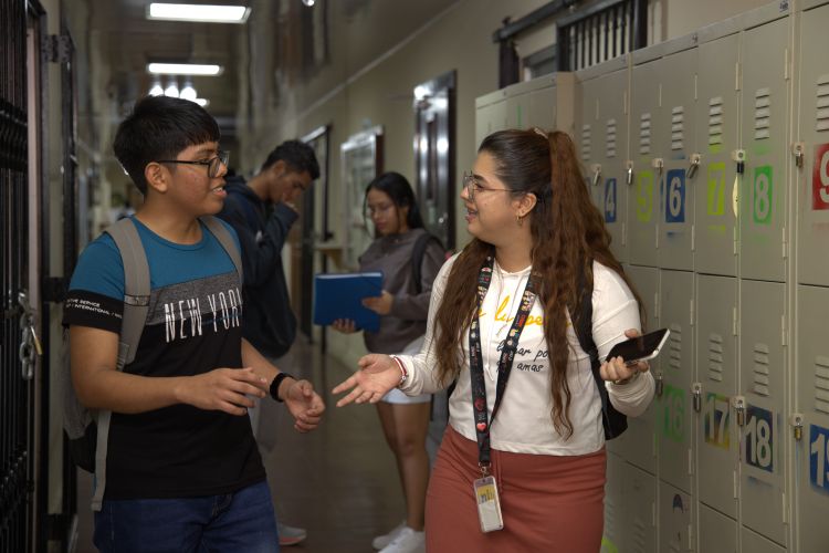 estudiantes de la up