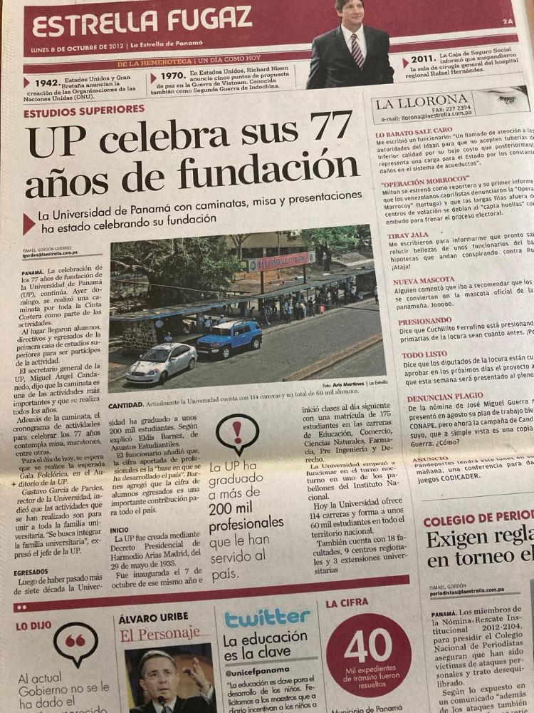 77 años de la UP
