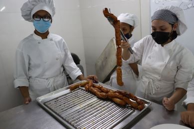 estudiantes de gastronomía up 