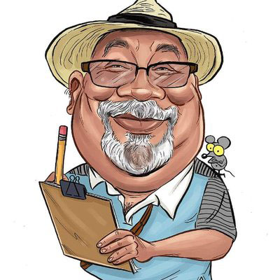 caricatura de peña moran