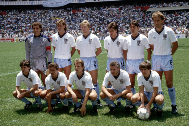 Selección de Inglaterra 1986