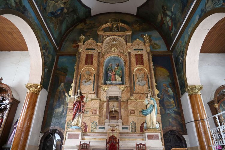 retablo mayor santa ana