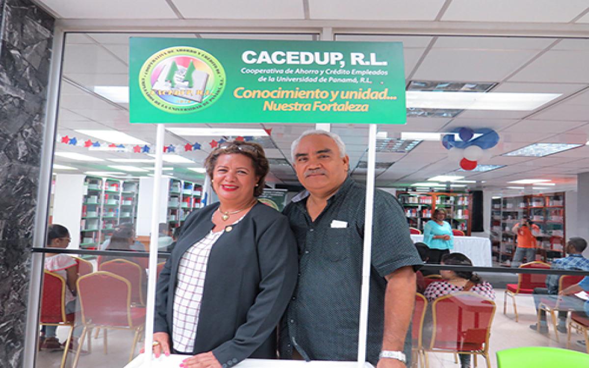 Licda. Berta Berrocal y Omar  Escobar. 