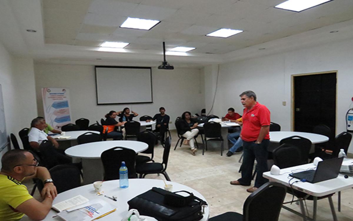 Mgtr. Manuel Rolando Almeida Estévez, del Centro de Estudios  de Conservación, Restauración y Museología, de Cuba