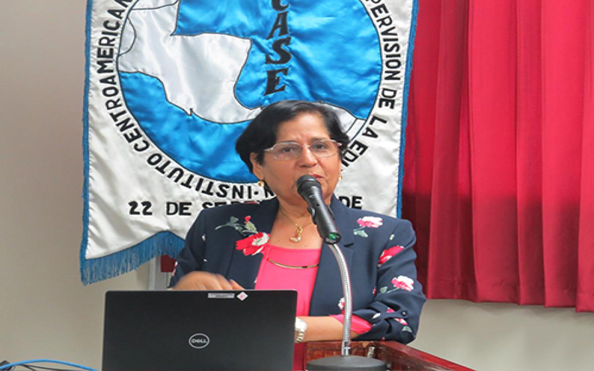 Gina Garces ,Directora de Evaluacion del Meduca 