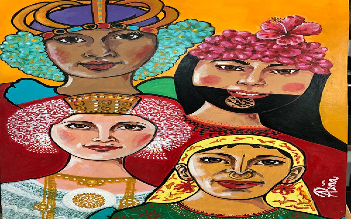 500 años de panamá/Exhibición de artes visuales Biblioteca Simón Bolívar.