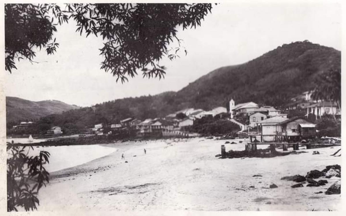  Vista de la isla desde la playa La restinga por Jorge Araúz. 