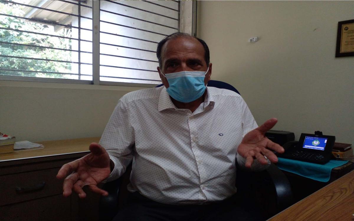   Mgter. Rubén Souza, Director del Instituto de Ciencias y Biodiversidad.