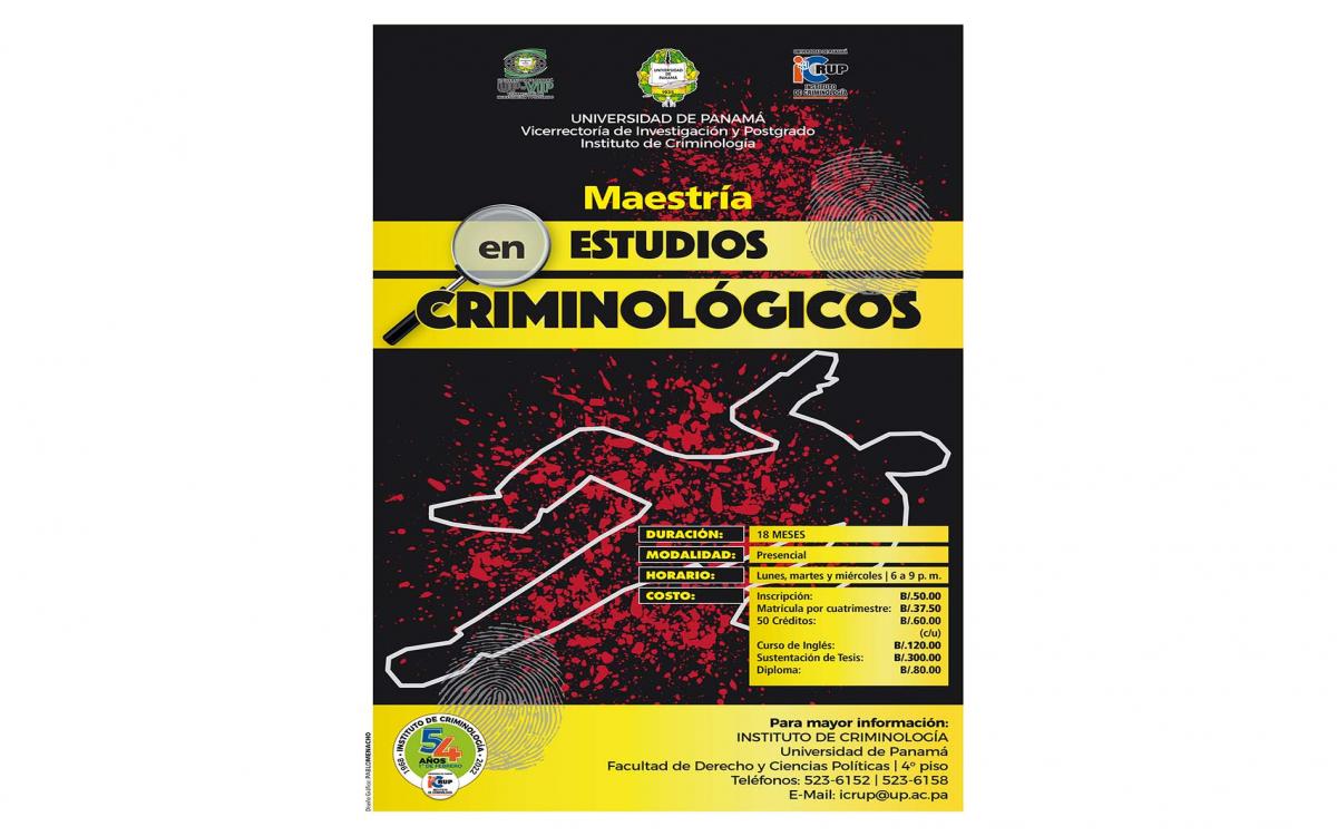 maestria criminologia 