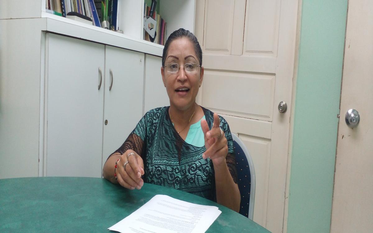 Mgter. Rebeca Selene Yanis Orobio, socióloga investigadora del Instituto de Estudios Nacionales de la Universidad de Panamá.