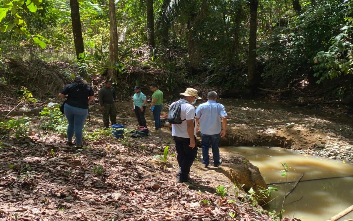 minería ilegal en Rio Tigre 