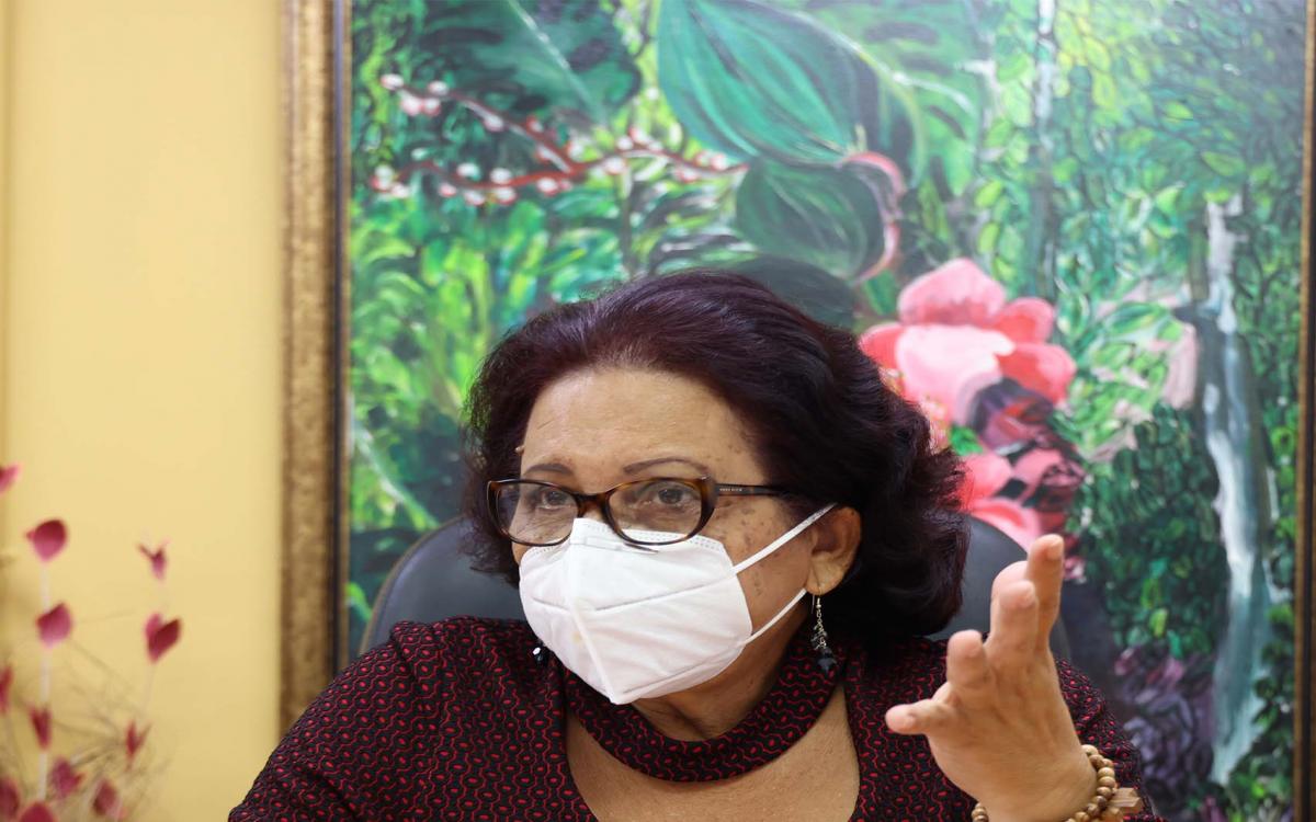 directora General de Admisión, magíster Nereida Herrera,