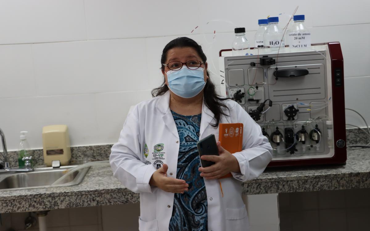 Dra. Hildaura de Patiño, directora del CIIMET.